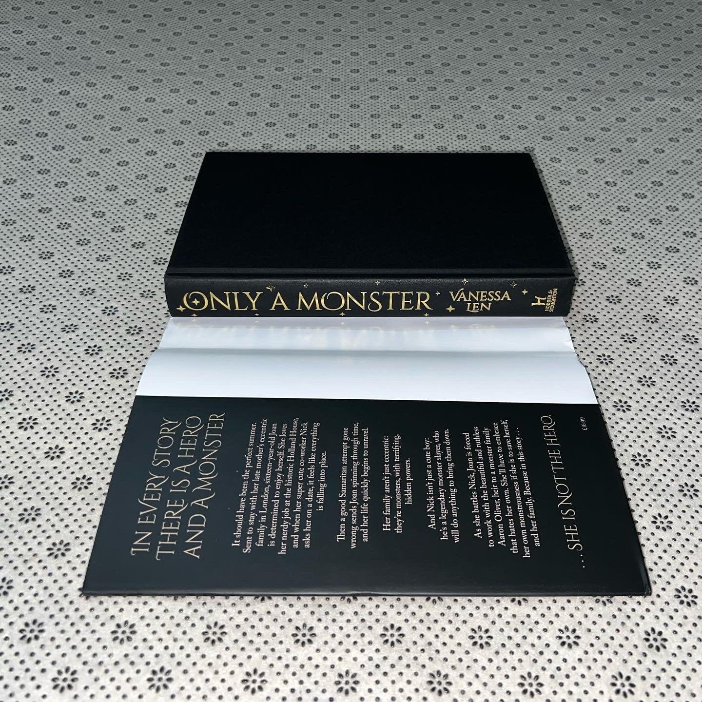 only a monster can kill a hero by vanessa len