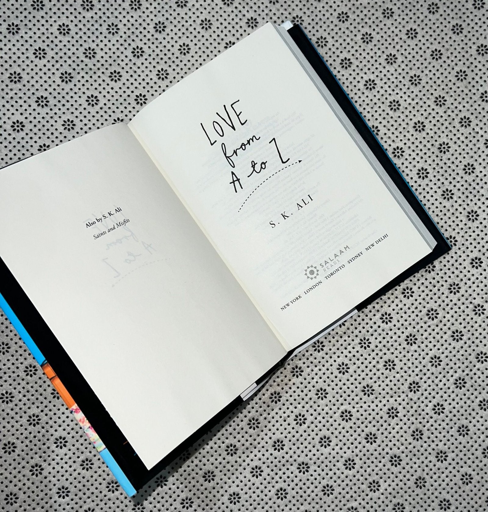 love from a to z by s k ali