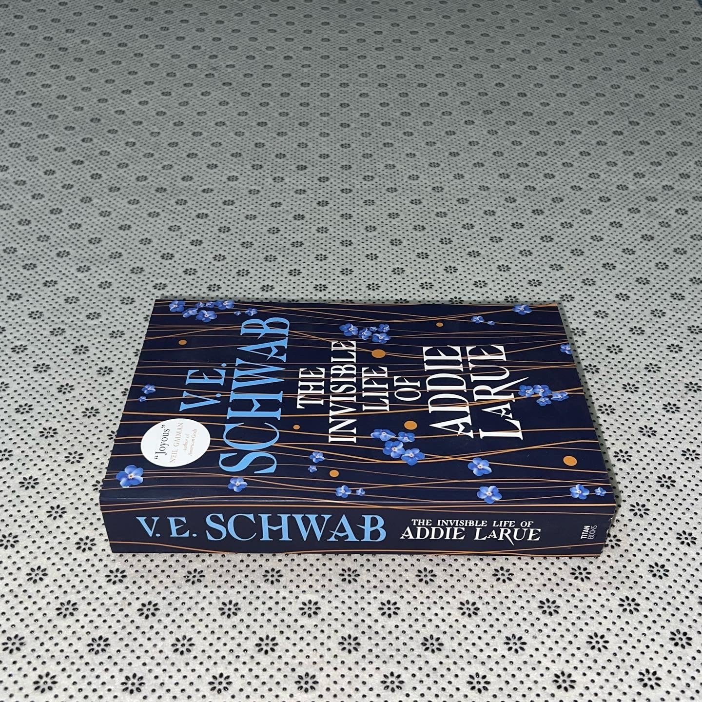the invisible life of addie larue trade paperback edition by v e schwab