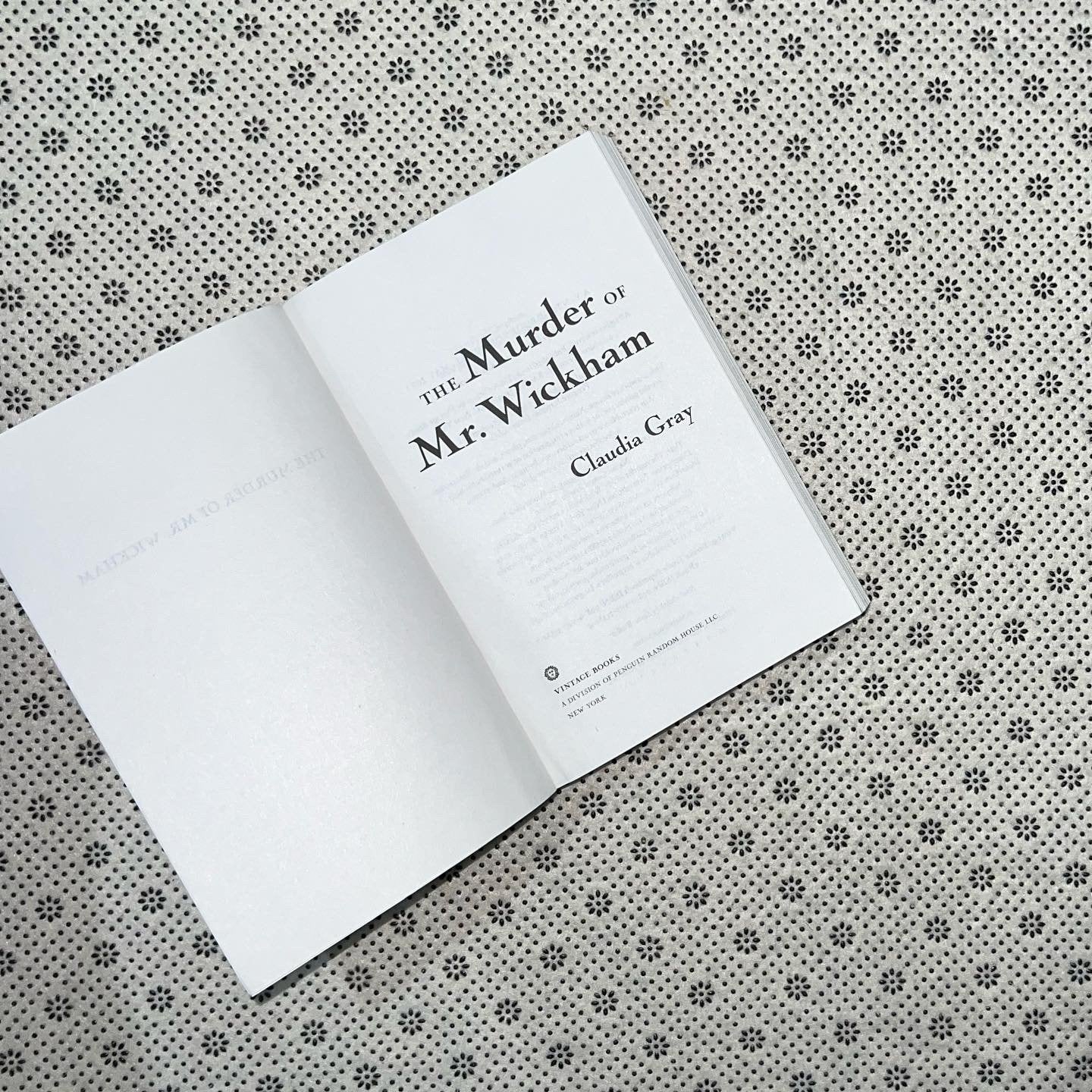 the murder of mr wickham by claudia gray