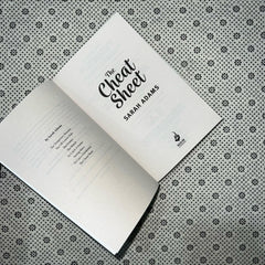 the cheat sheet by sarah adams