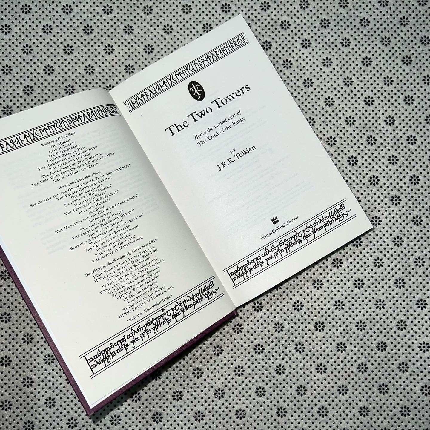 the two towers the lord of the rings book 2 special unjacketed hardback edition by j r r tolkien