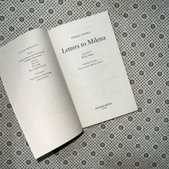 letters to milena by franz kafka