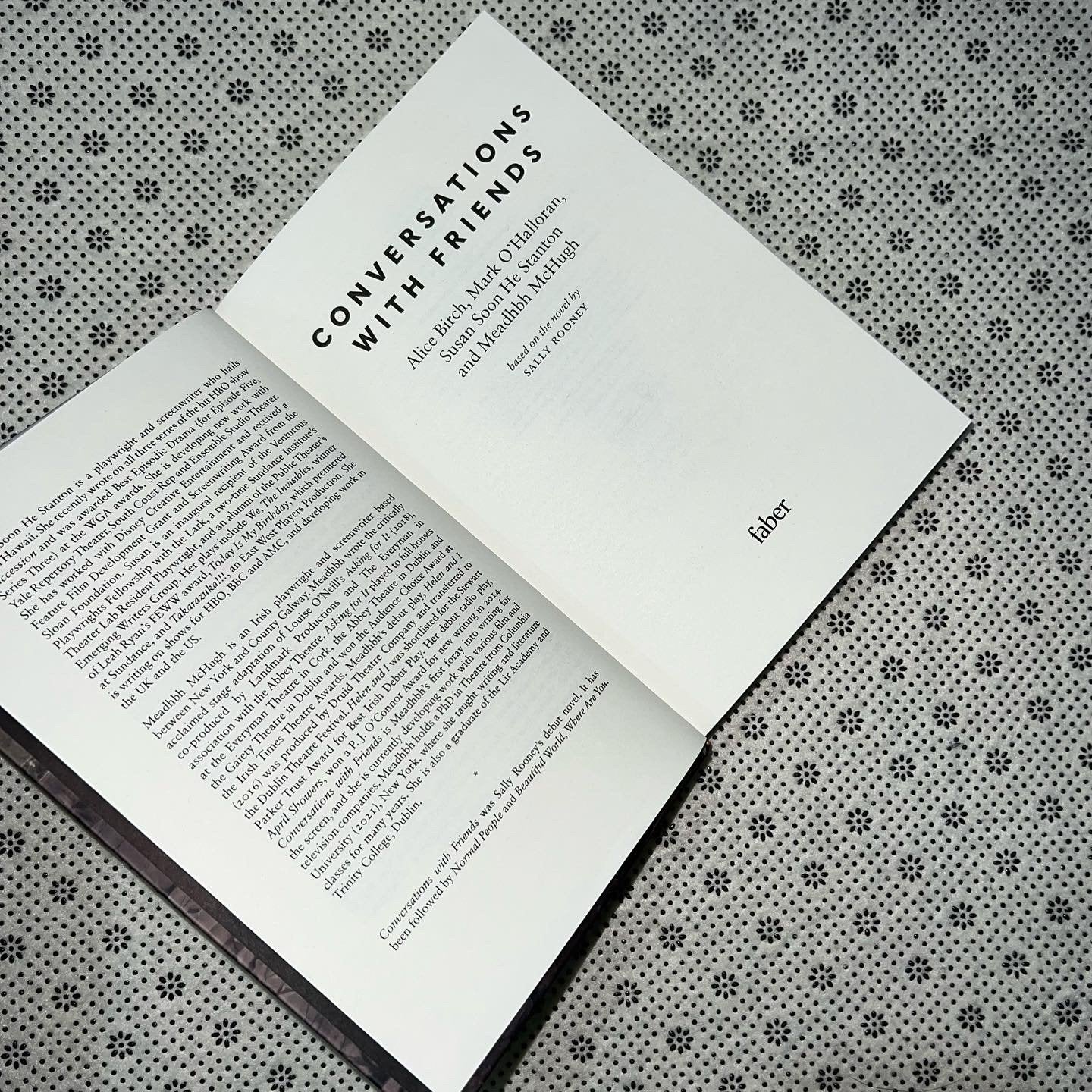 conversations with friends the scripts by sally rooney
