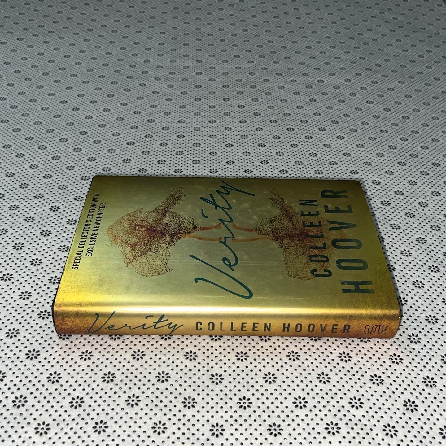verity special collectors edition by colleen hoover