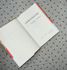 call me by your name dust jacket edition by andre aciman