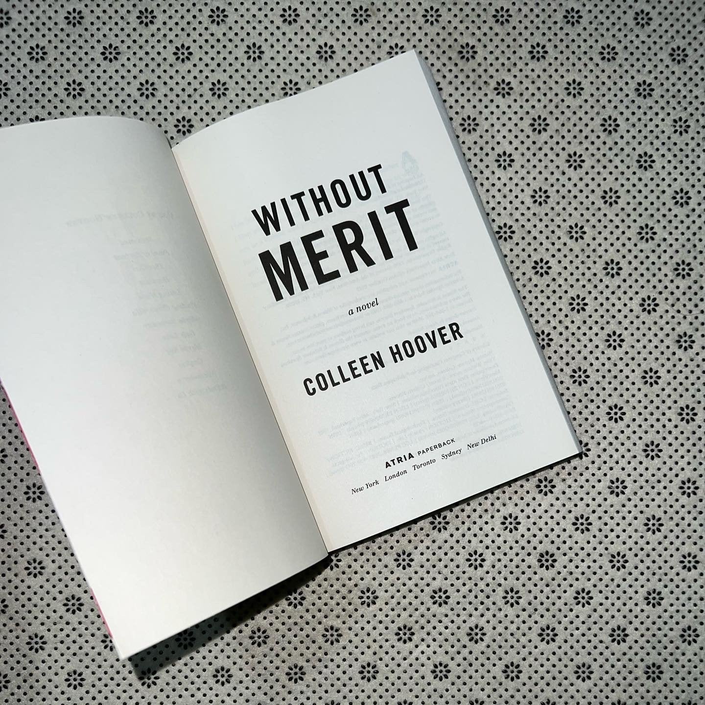 without merit by colleen hoover
