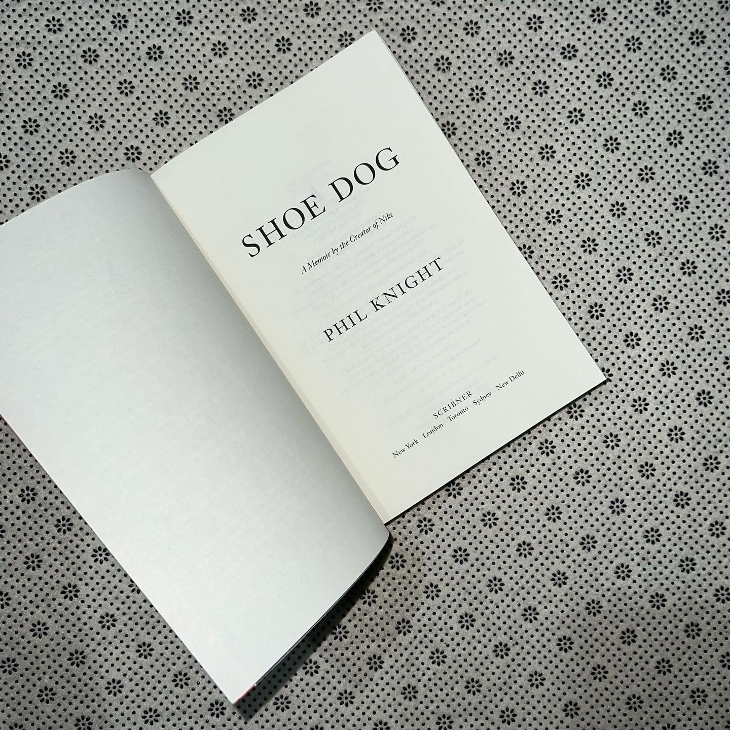 shoe dog a memoir by the creator of nike by phil knight