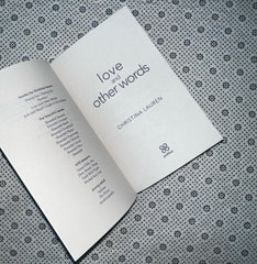 love and other words piatkus edition by christina lauren