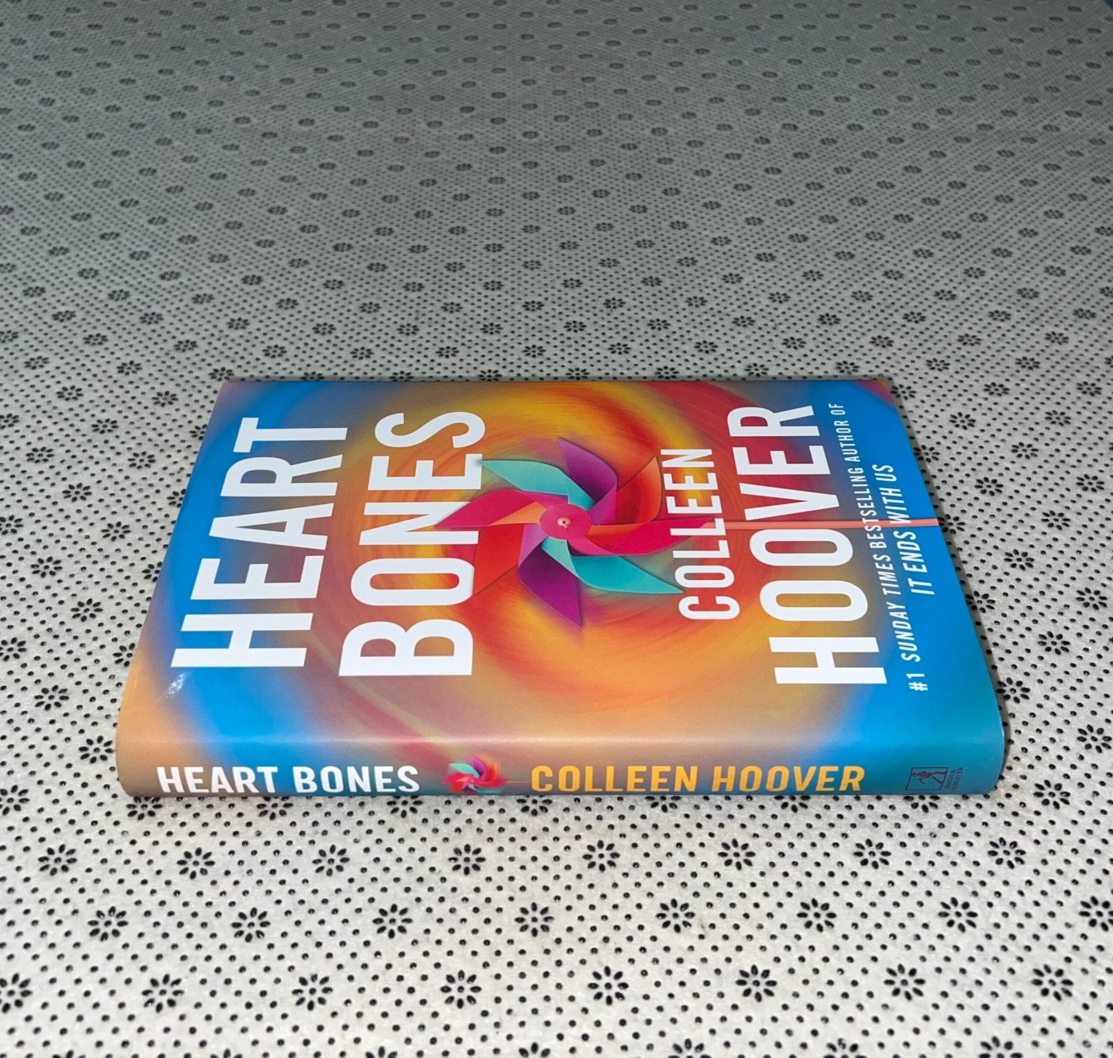 heart bones dust jacket edition by colleen hoover
