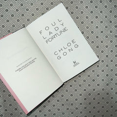 foul lady fortune foul lady fortune series book 1 dust jacket edition by chloe gong