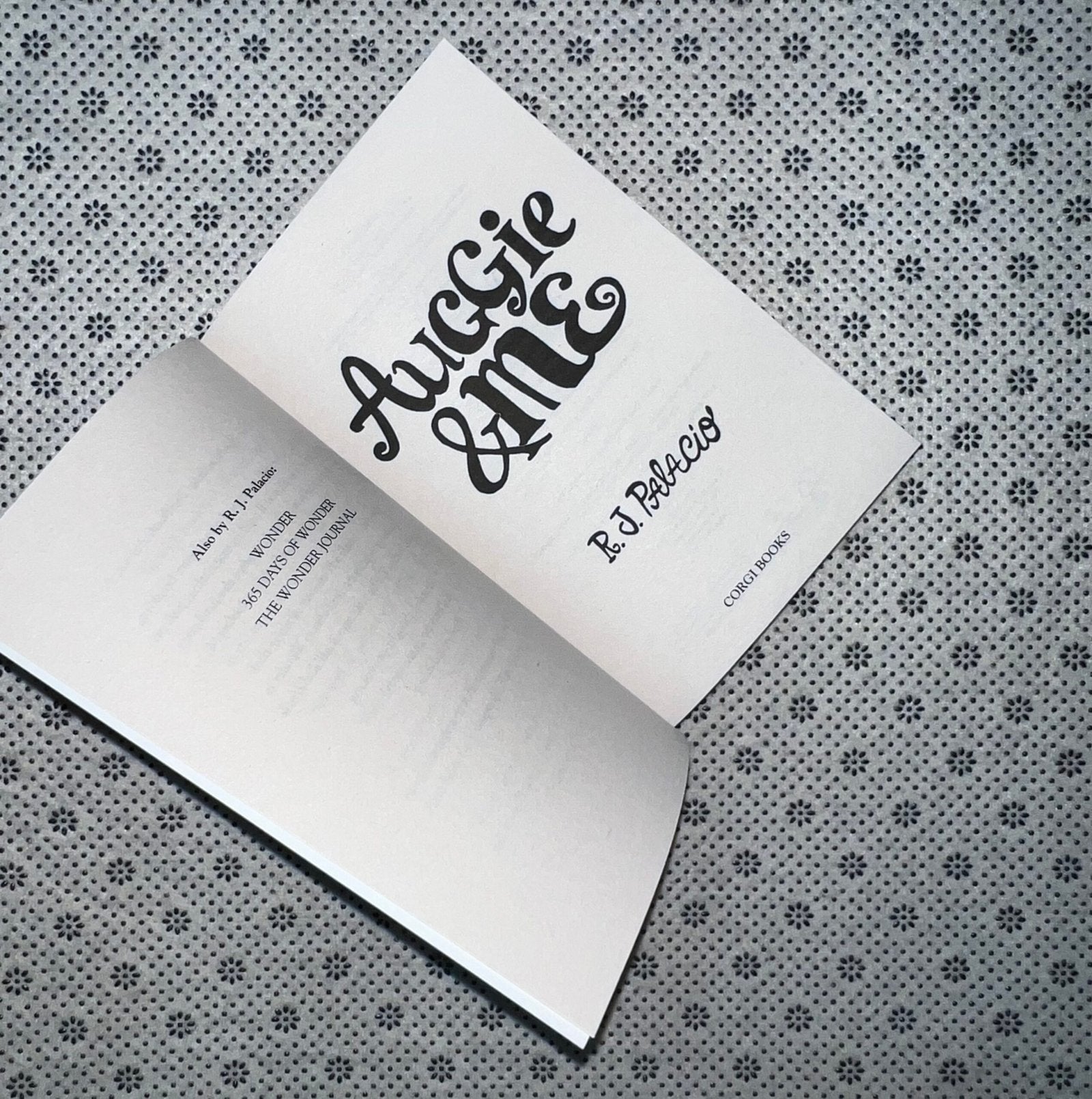 auggie and me by r j palacio