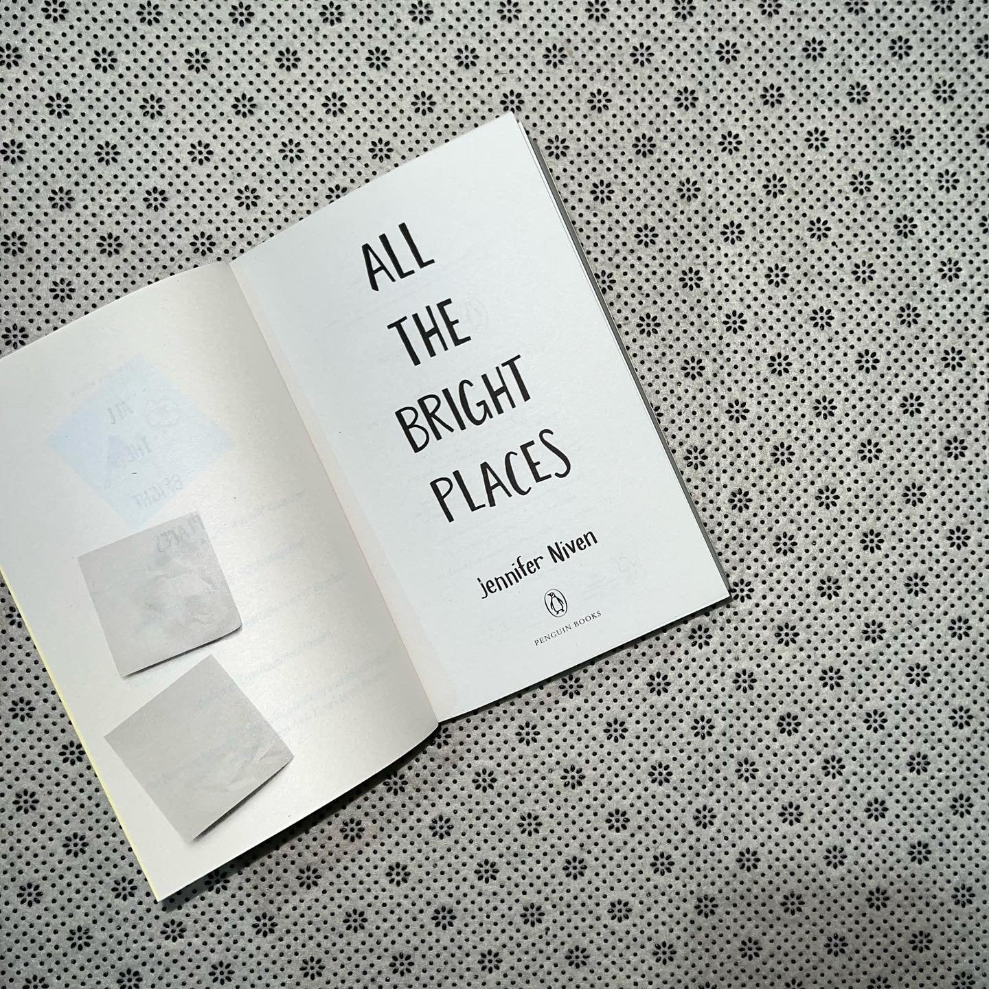 all the bright places by jennifer niven