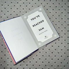 youve reached sam dust jacket edition by dustin thao