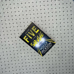 five survive dust jacket edition by holly jackson