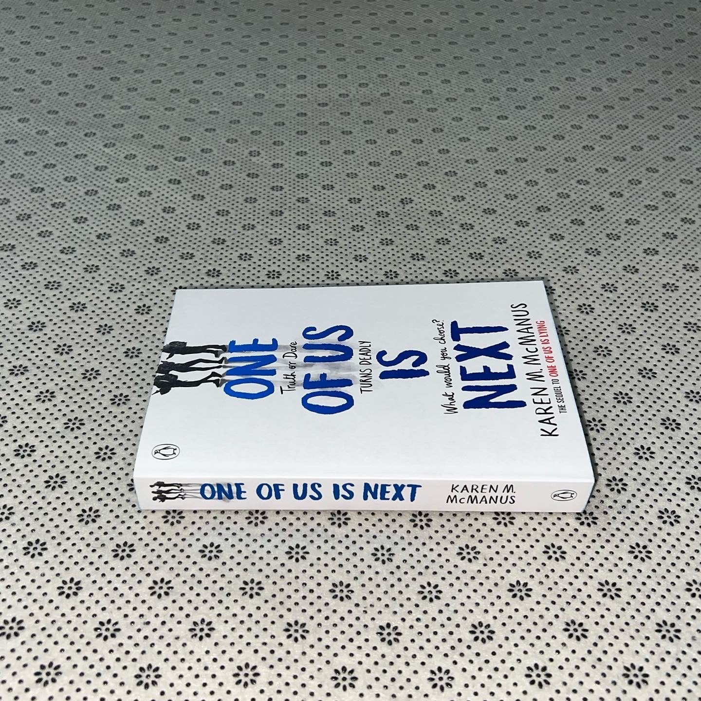 one of us is next one of us is lying book 2 coloured edgesby karen m mcmanus
