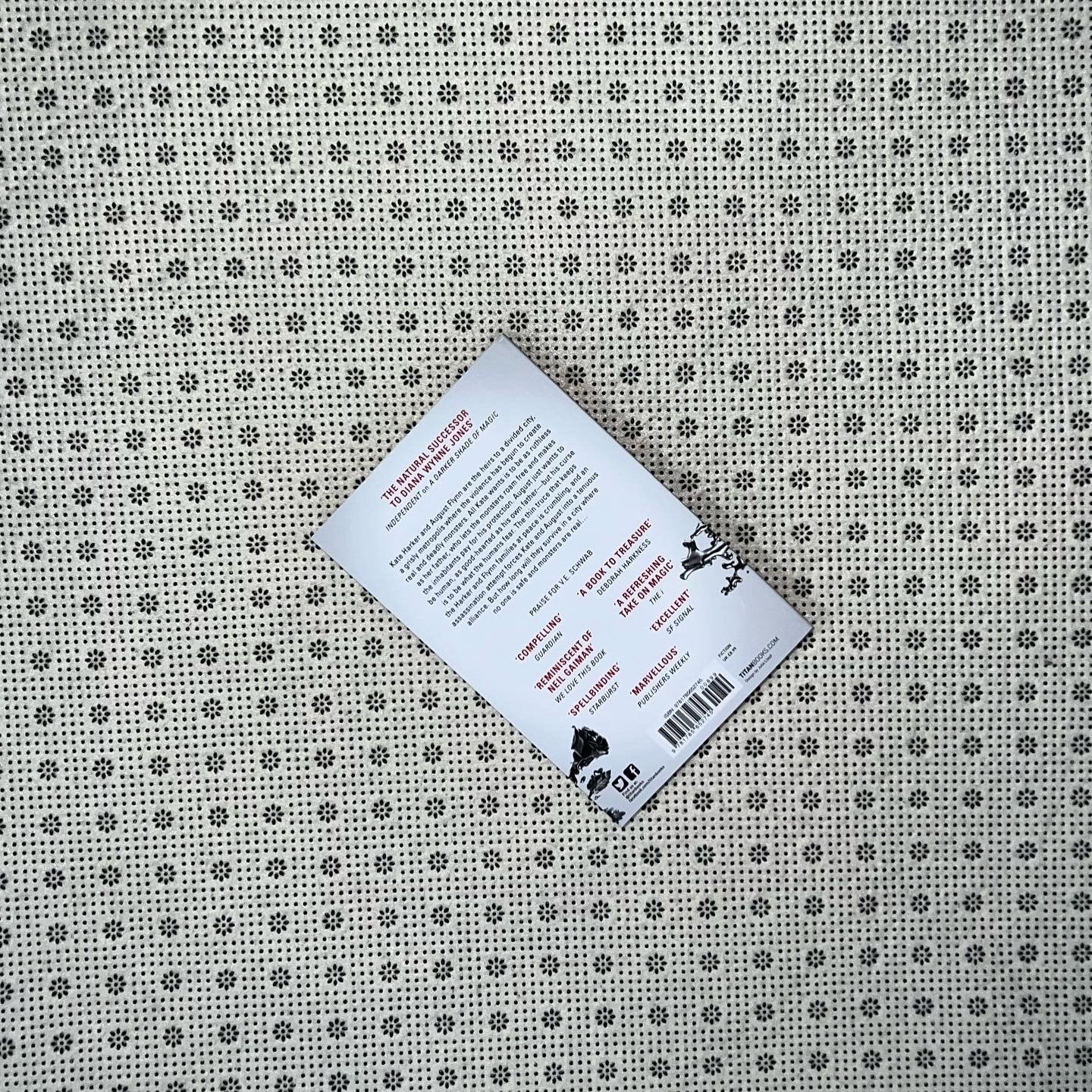 this savage song monsters of verity book 1 by v e schwab