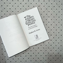 the 7 habits of highly effective people 25th anniversary edition by stephen r covey