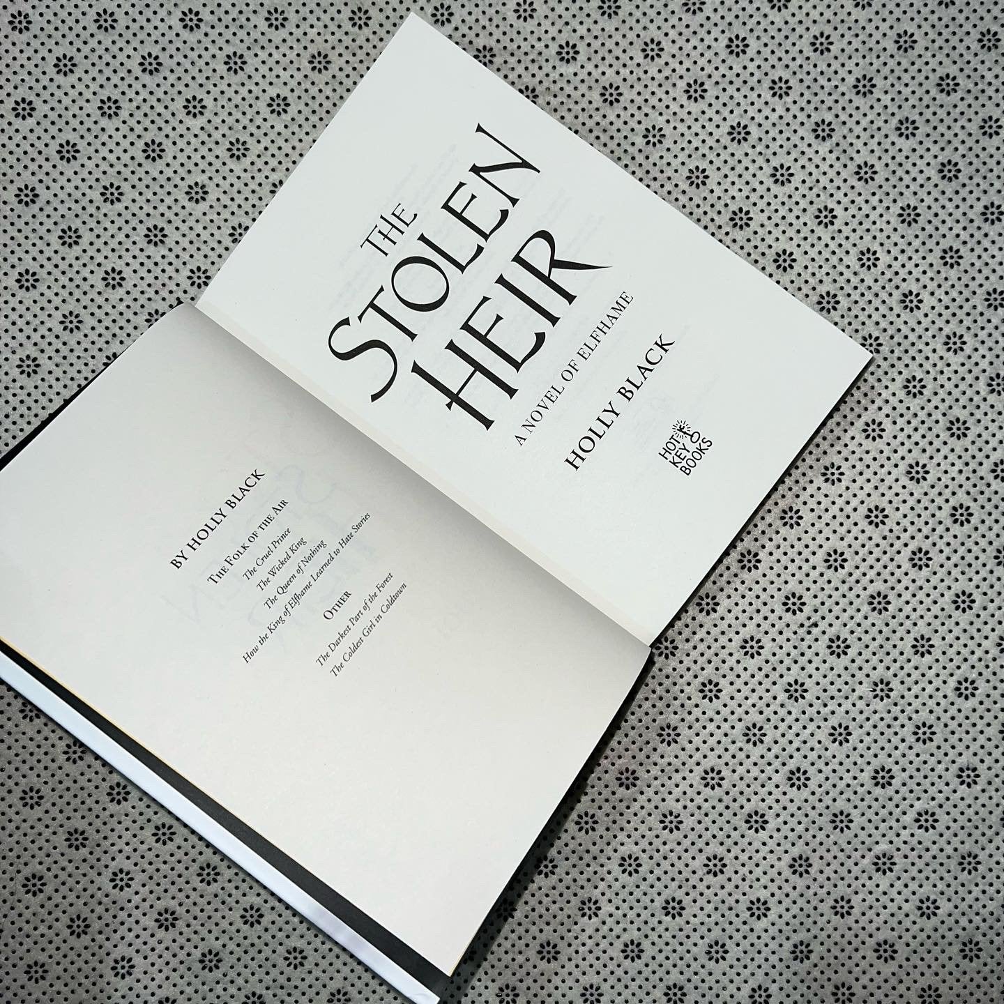 the stolen heir by holly black 1