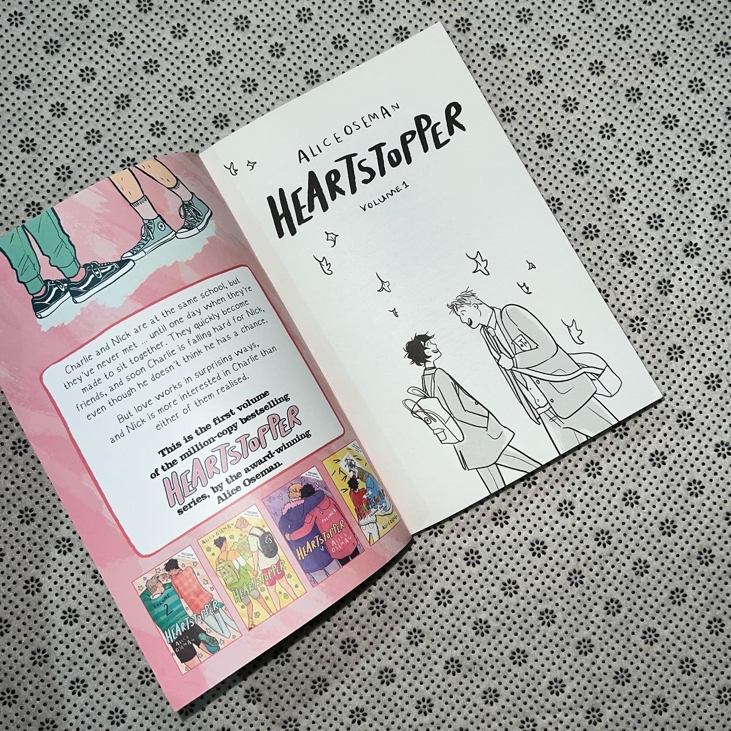 heartstopper volume 1 by alice oseman