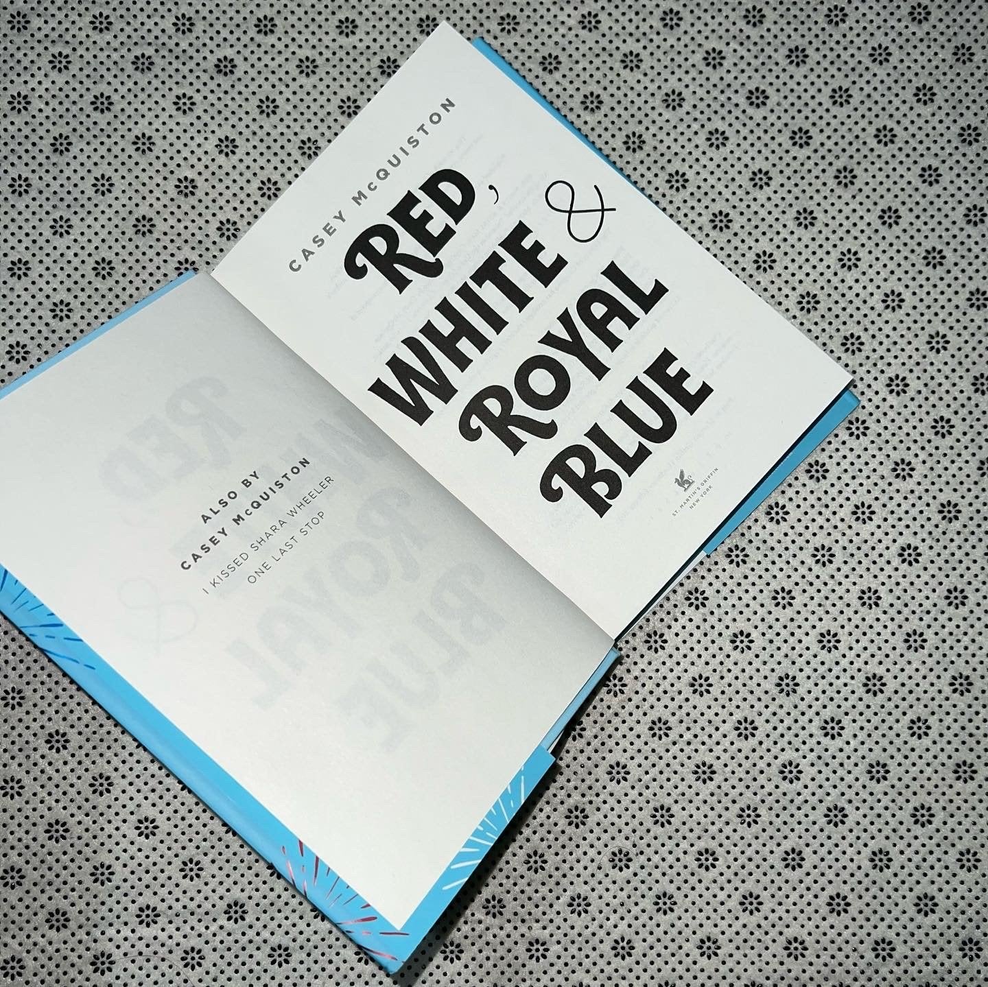 red white and royal blue collectors edition by casey mcquiston