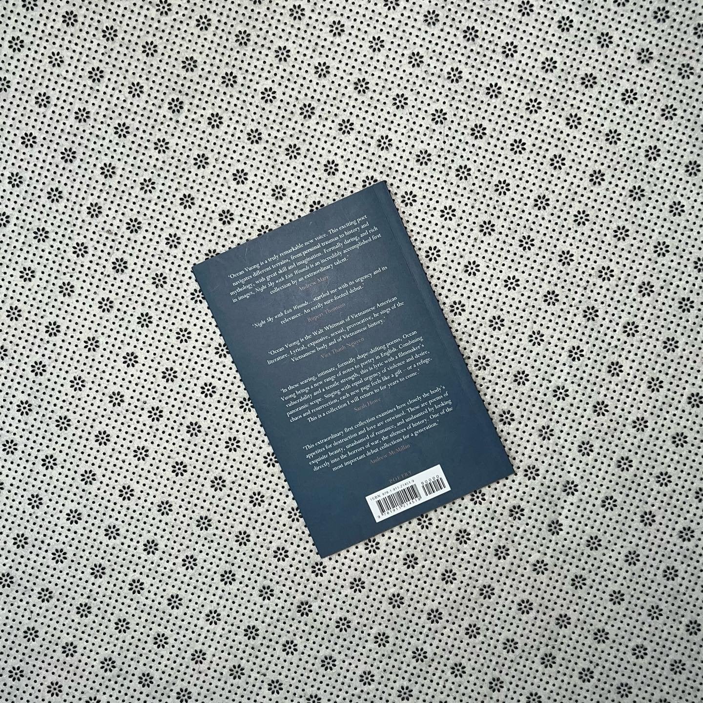 night sky with exit wounds by ocean vuong