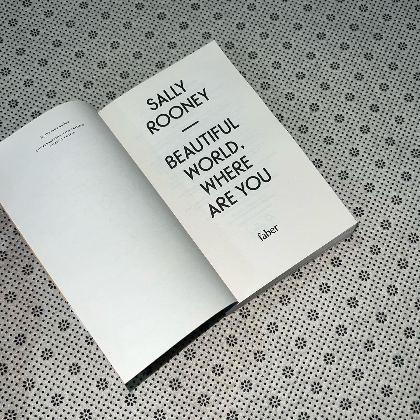 beautiful world where are you trade paperback edition by sally rooney