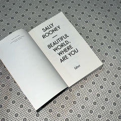 beautiful world where are you trade paperback edition by sally rooney