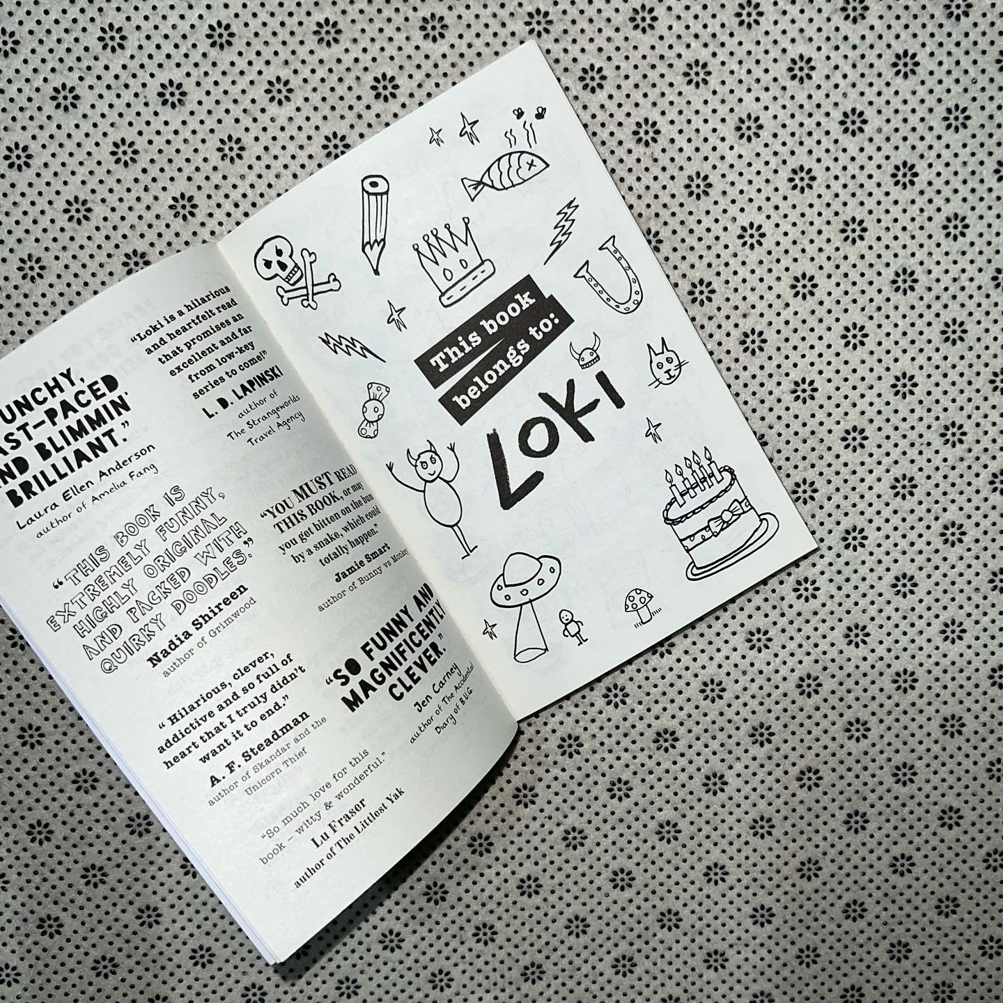 loki by louie stowell