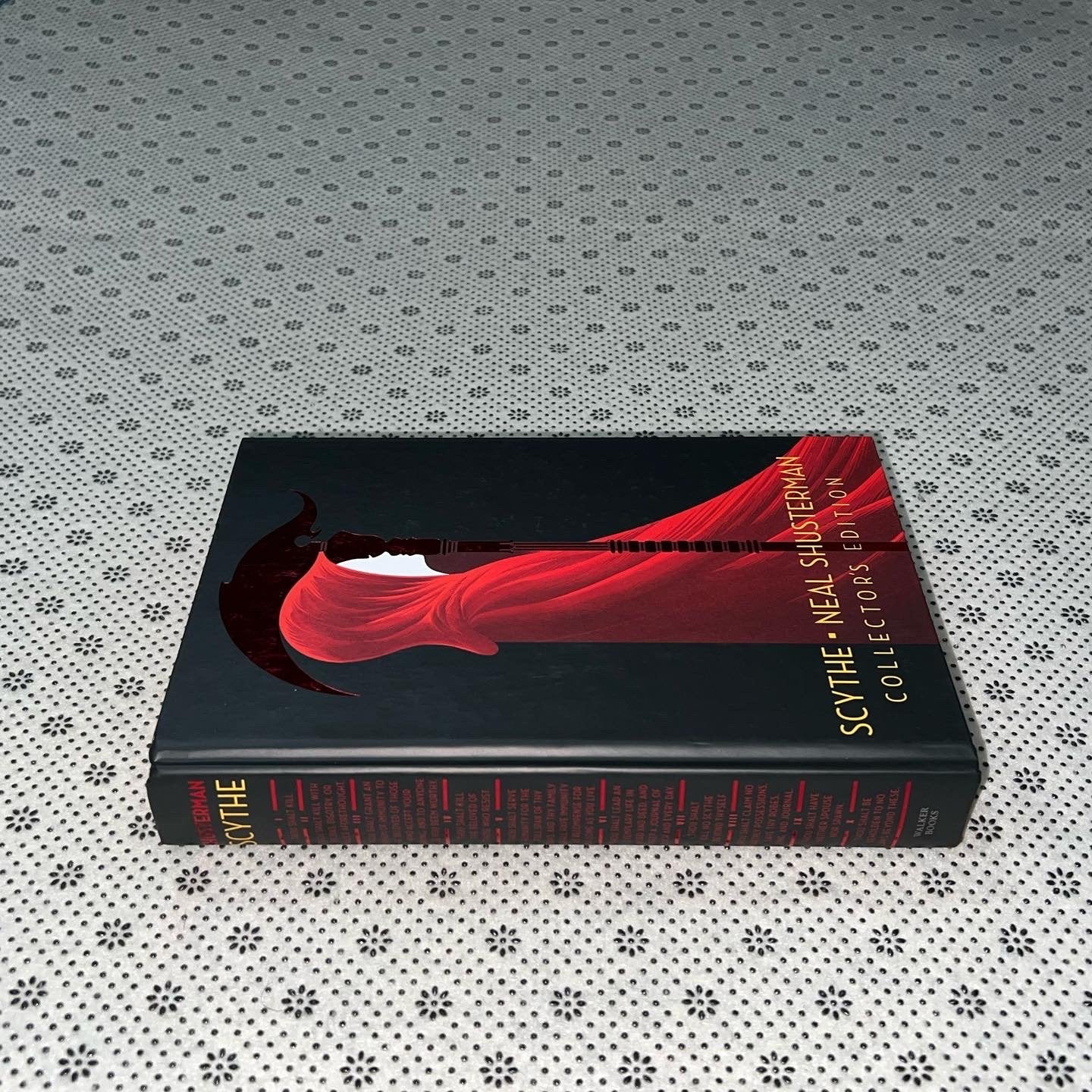 scythe arc of a scythe series book 1 collectors edition by neal shusterman