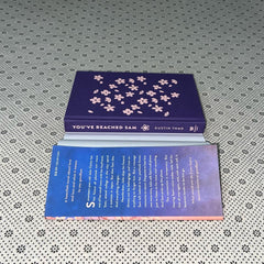youve reached sam dust jacket edition by dustin thao