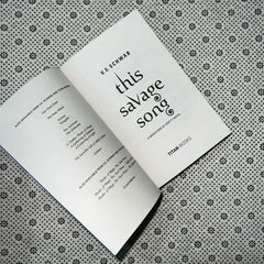 this savage song monsters of verity book 1 by v e schwab