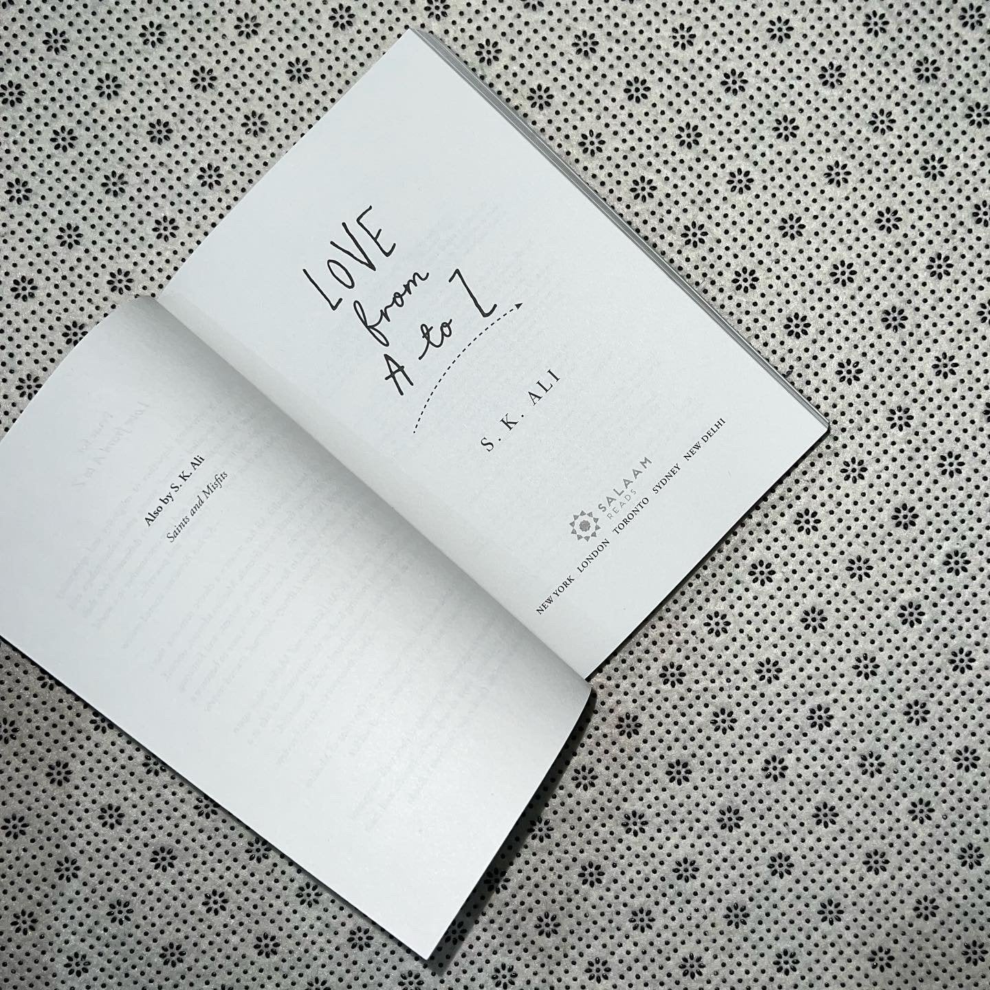 love from a to z by s k ali 1