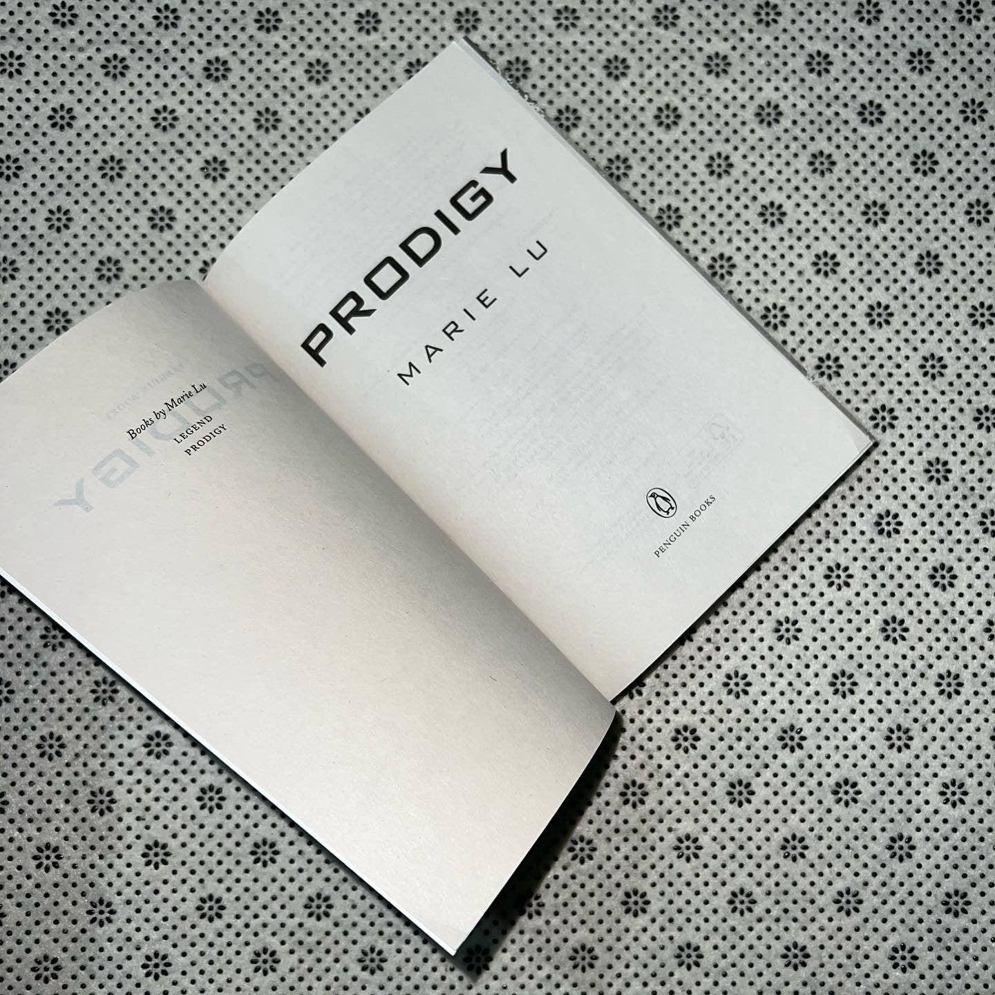 prodigy a legend series book 2 by marie lu