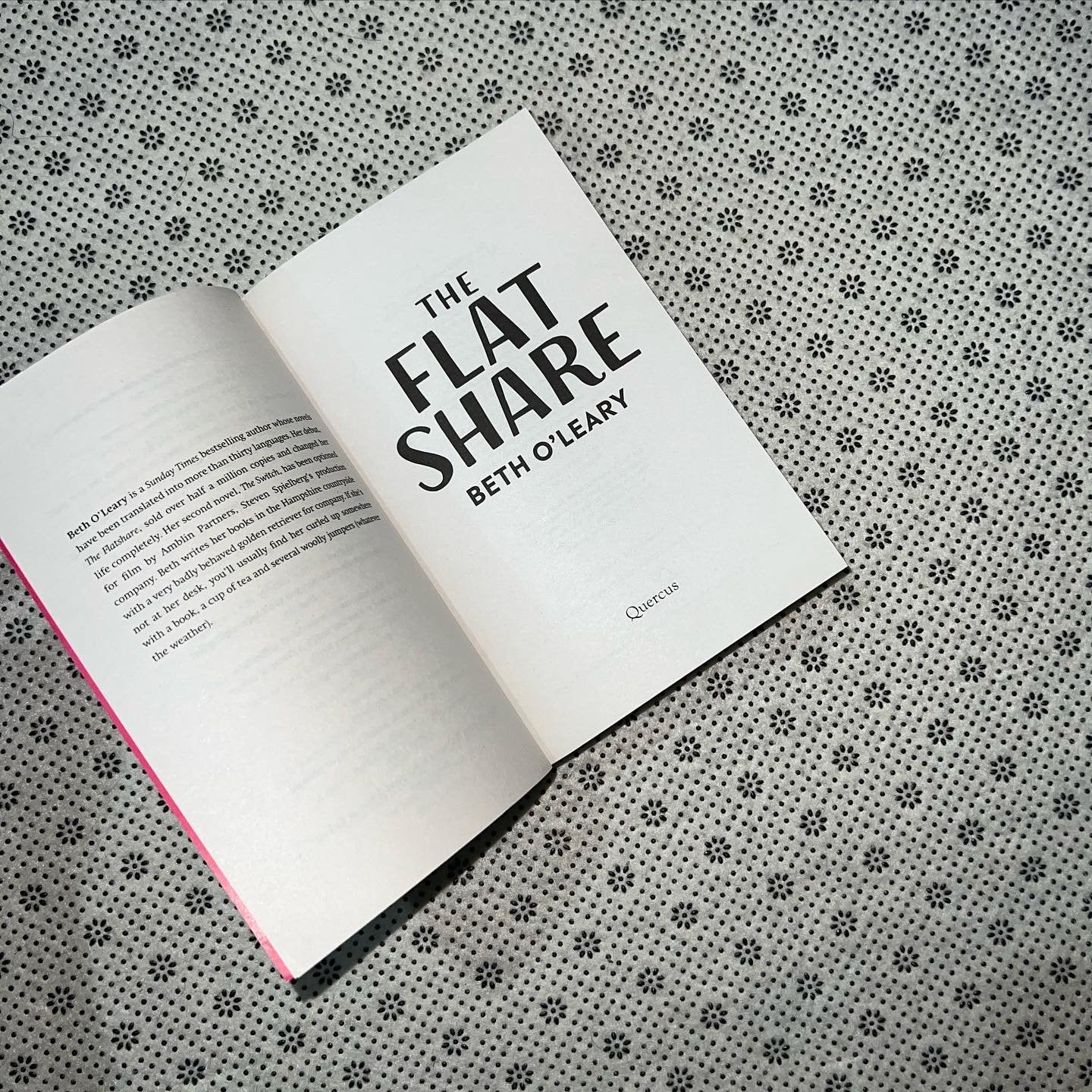 the flat share by beth oleary