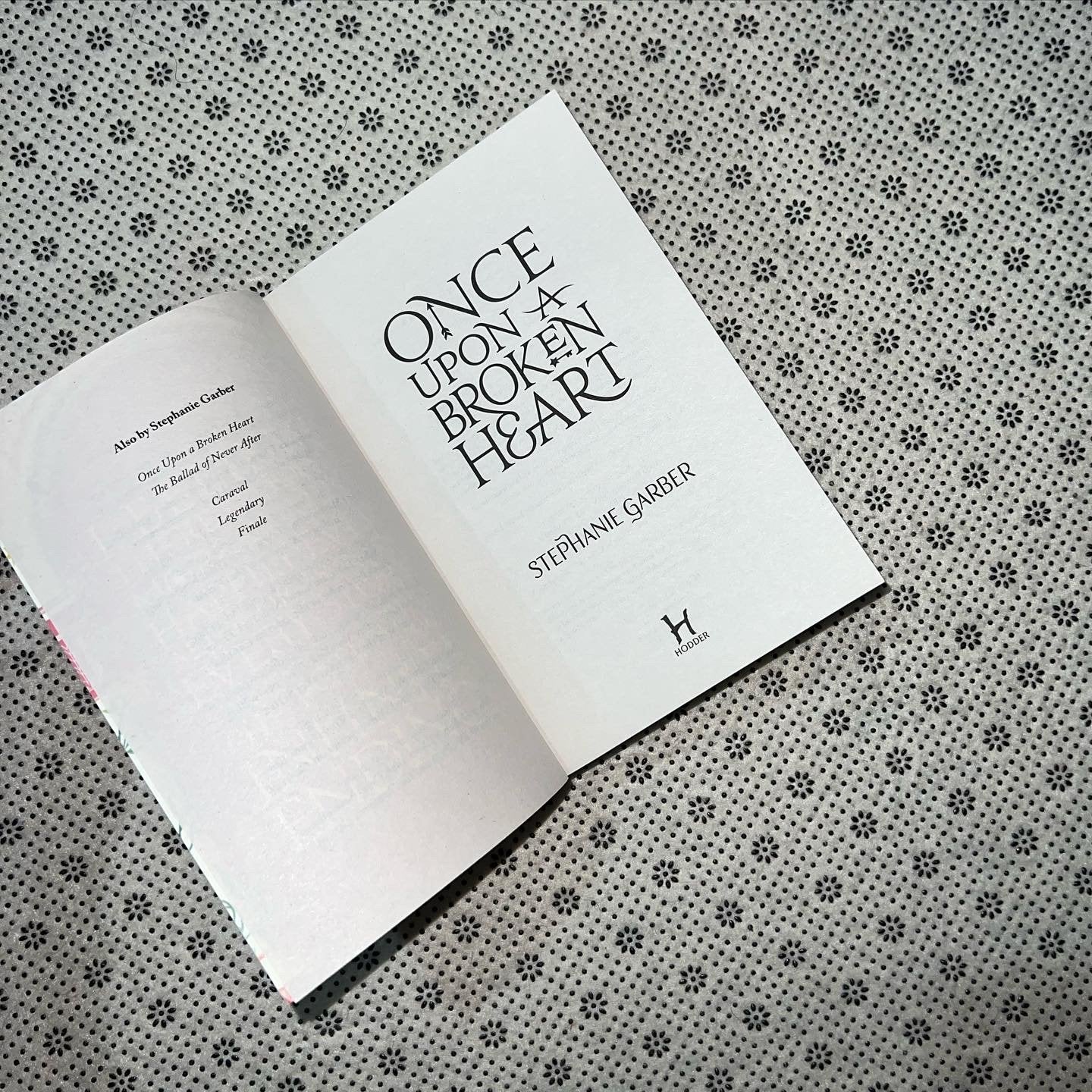 once upon a broken heart by stephanie garber
