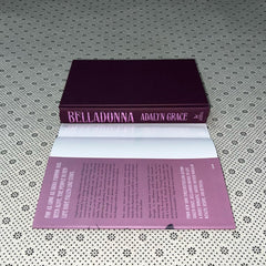 belladonna belladonna series book 1 dust jacket edition by adalyn grace