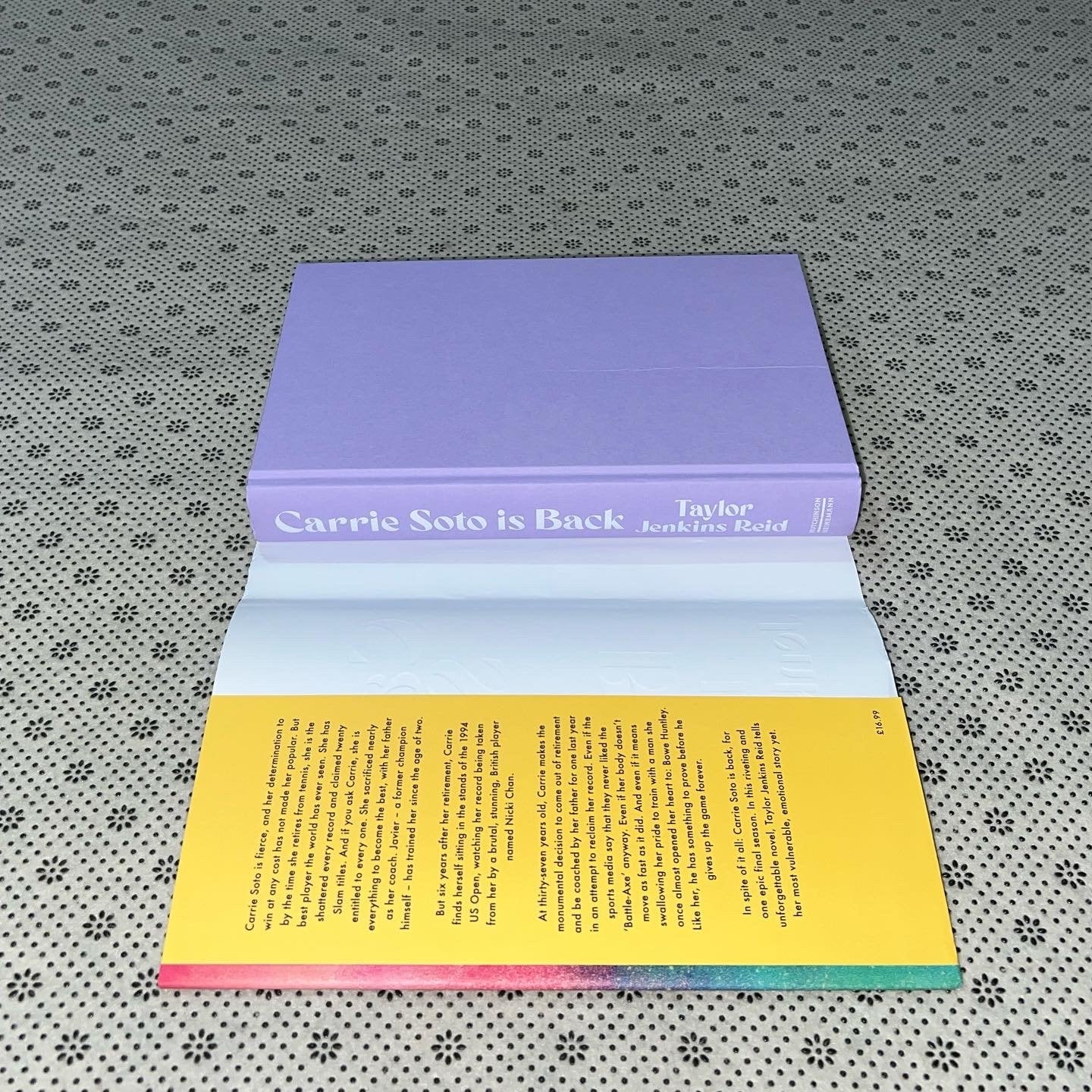 carrie soto is back dust jacket edition by taylor jenkins reid