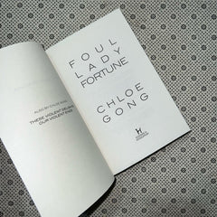 foul lady fortune foul lady fortune series book 1 by chloe gong