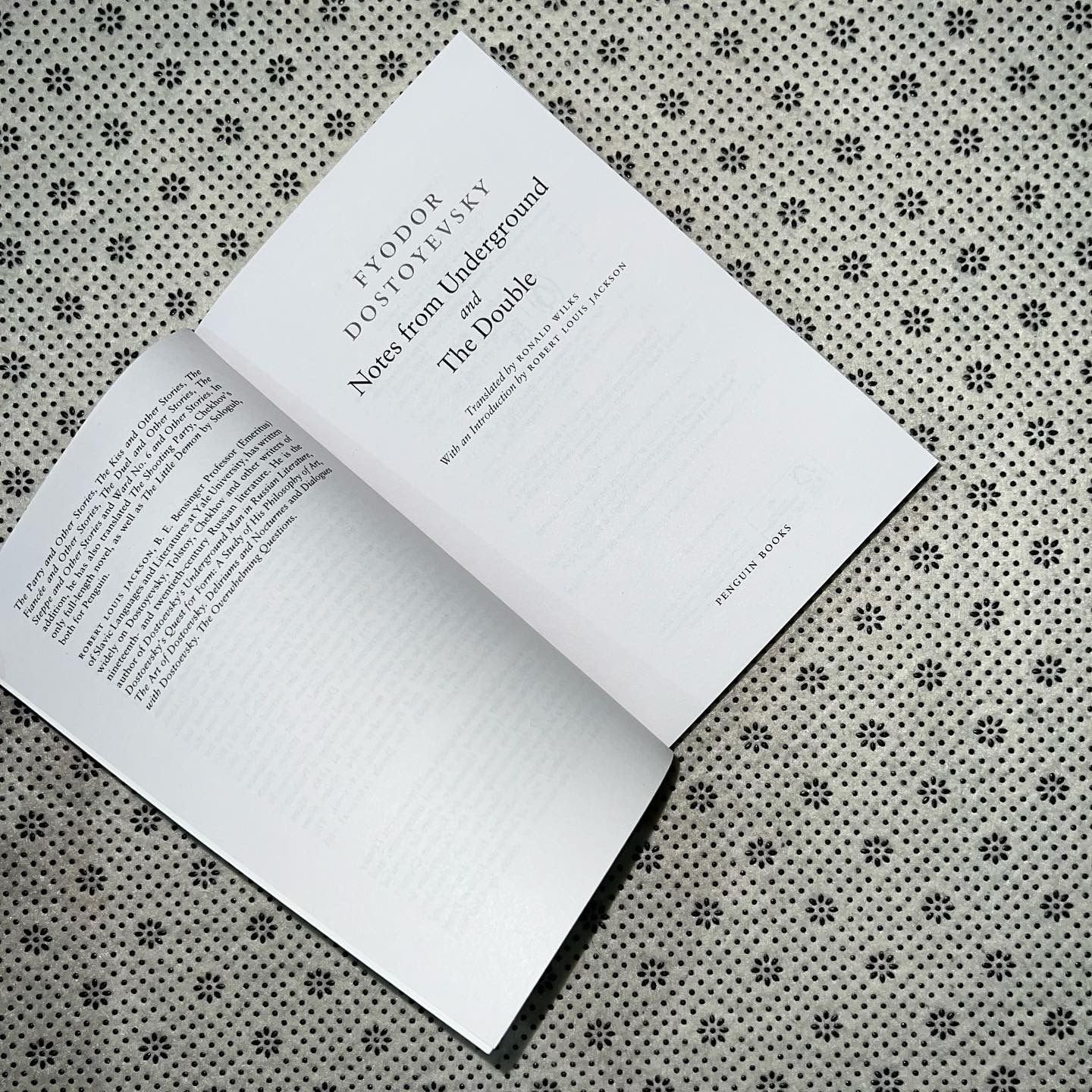 notes from underground penguin classics by fyodor dostoyevsky