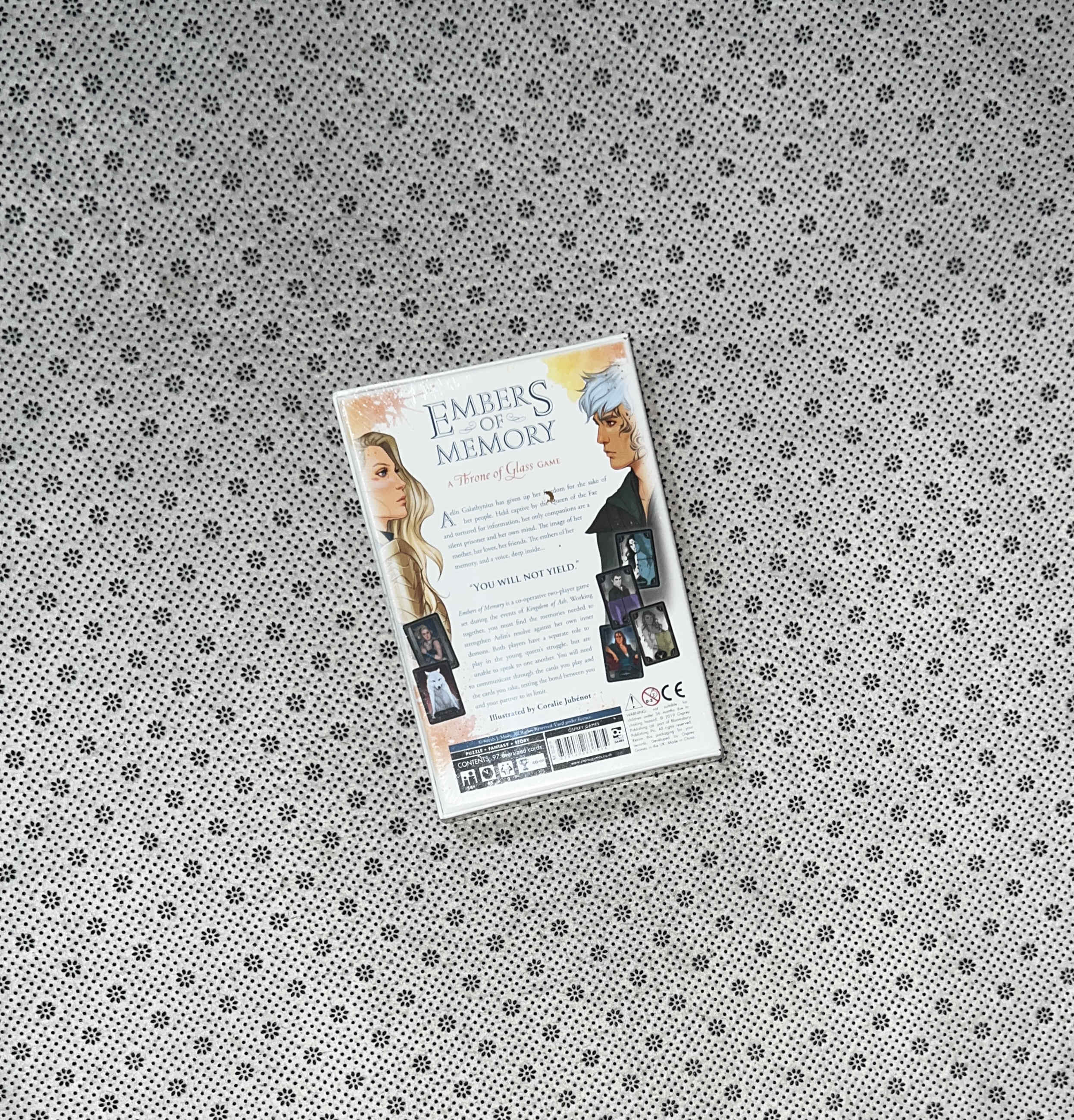 EMBERS of MEMORY: A Throne of Glass Game by Sarah J. Maas's 