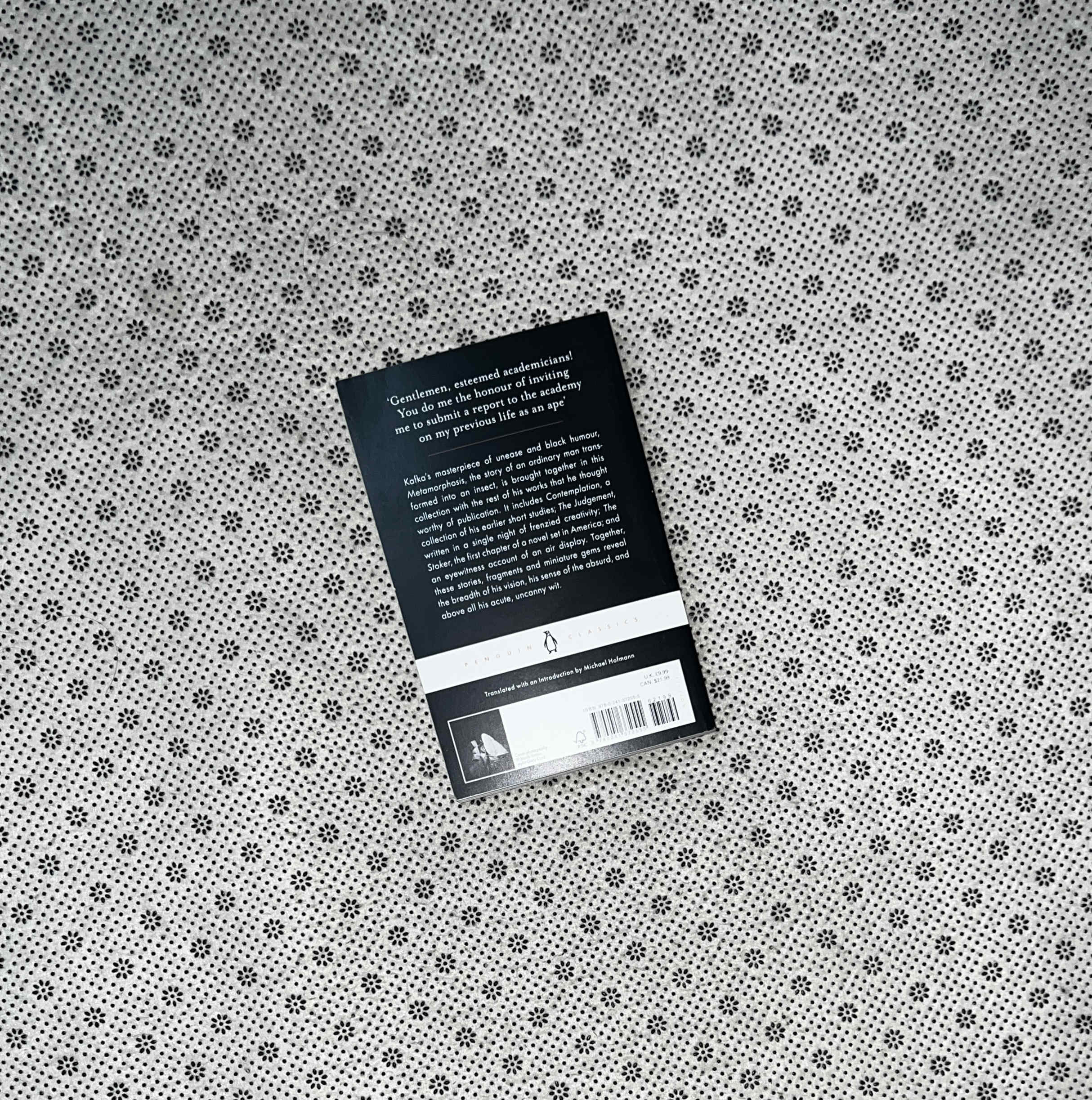 METAMORPHOSIS and OTHER STORIES by Franz Kafka