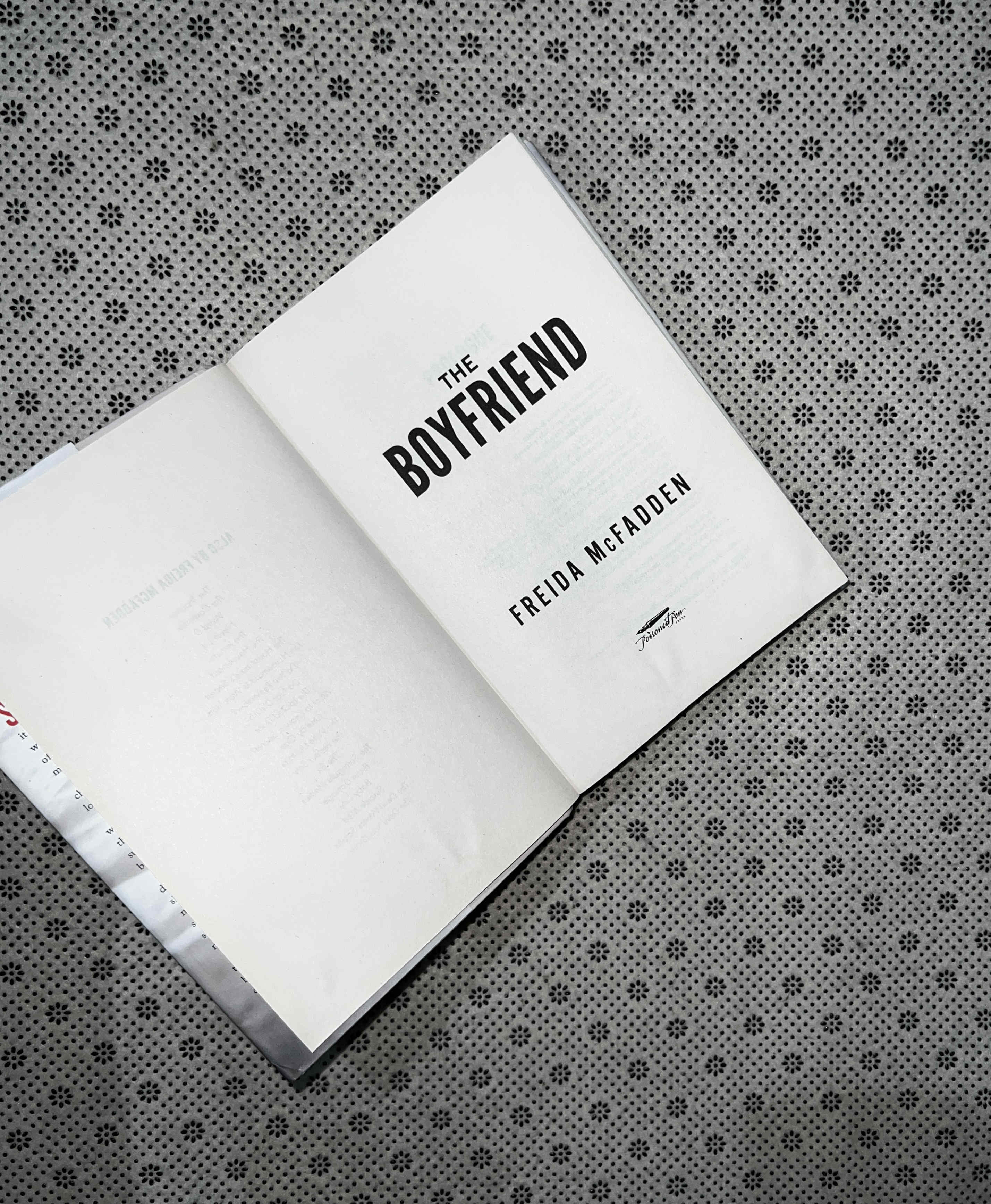 THE BOYFRIEND by Freida Mcfadden