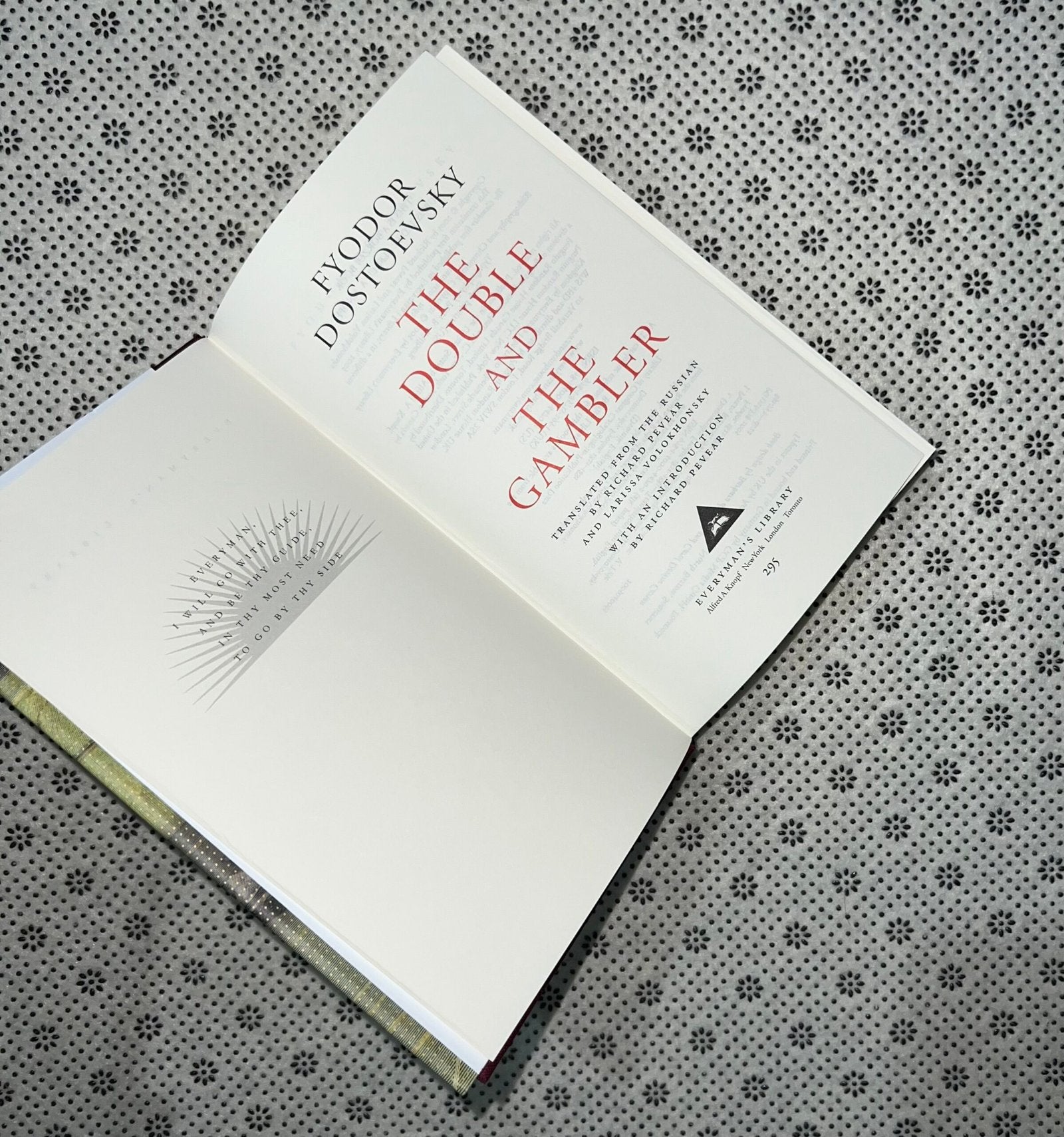 the double and the gambler everymans library classics by fyodor dostoyevsky