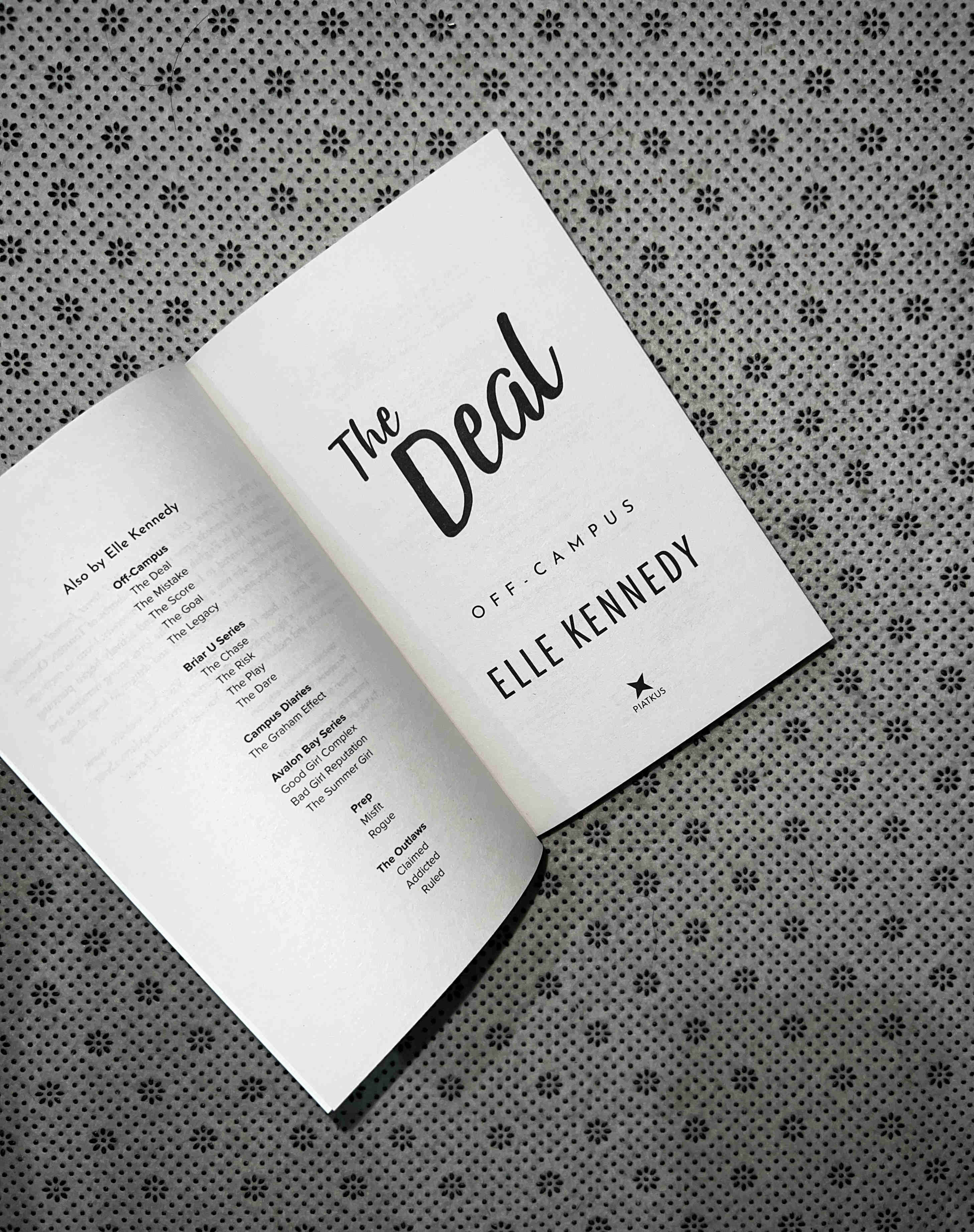 THE DEAL: Off Campus Series (Book 1) (Tv Tie-In Edition) by Elle Kennedy