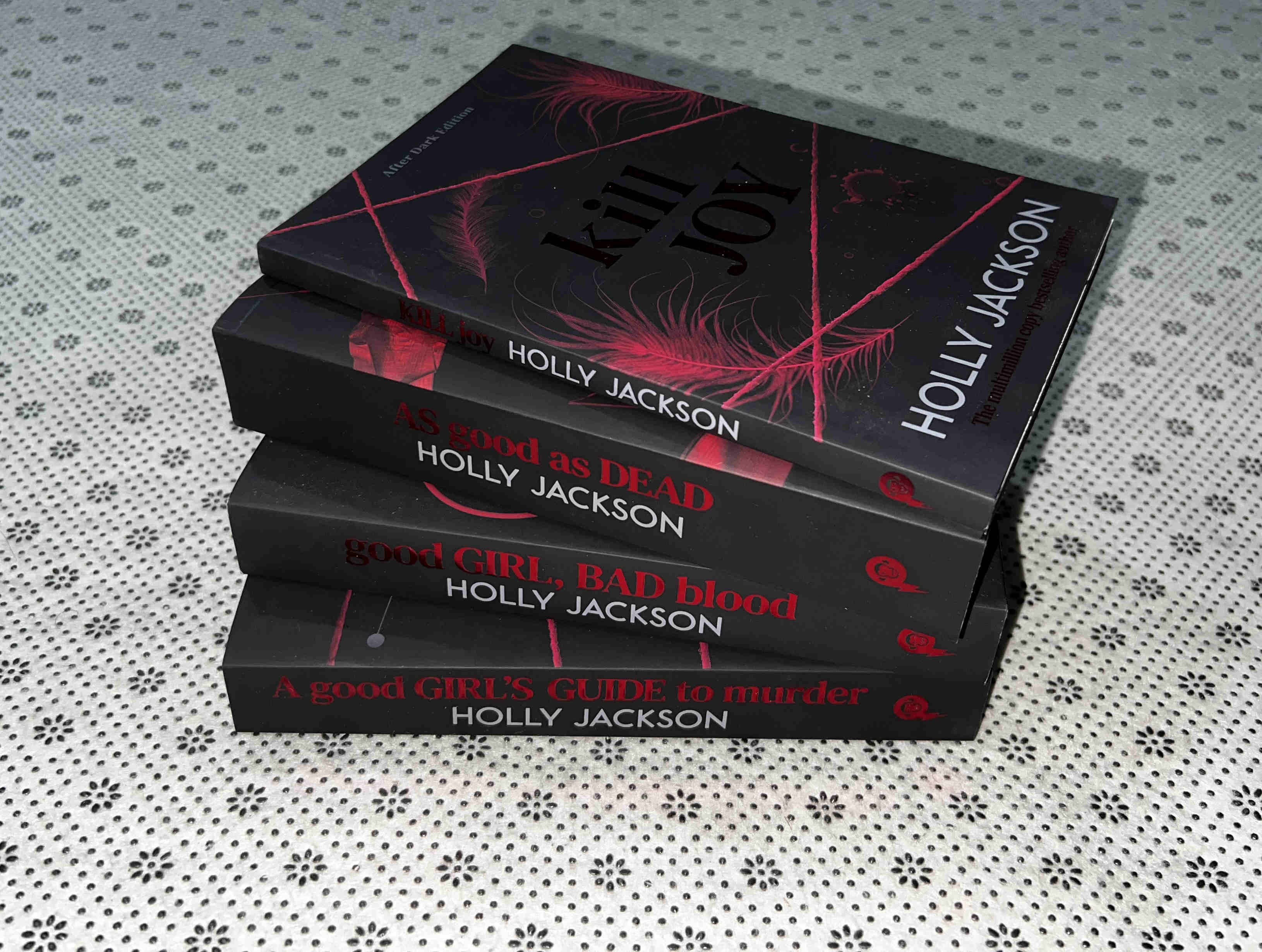 A GOOD GIRL'S GUIDE TO MURDER SERIES AND KILL JOY (after Dark Edition) by Holly Jackson