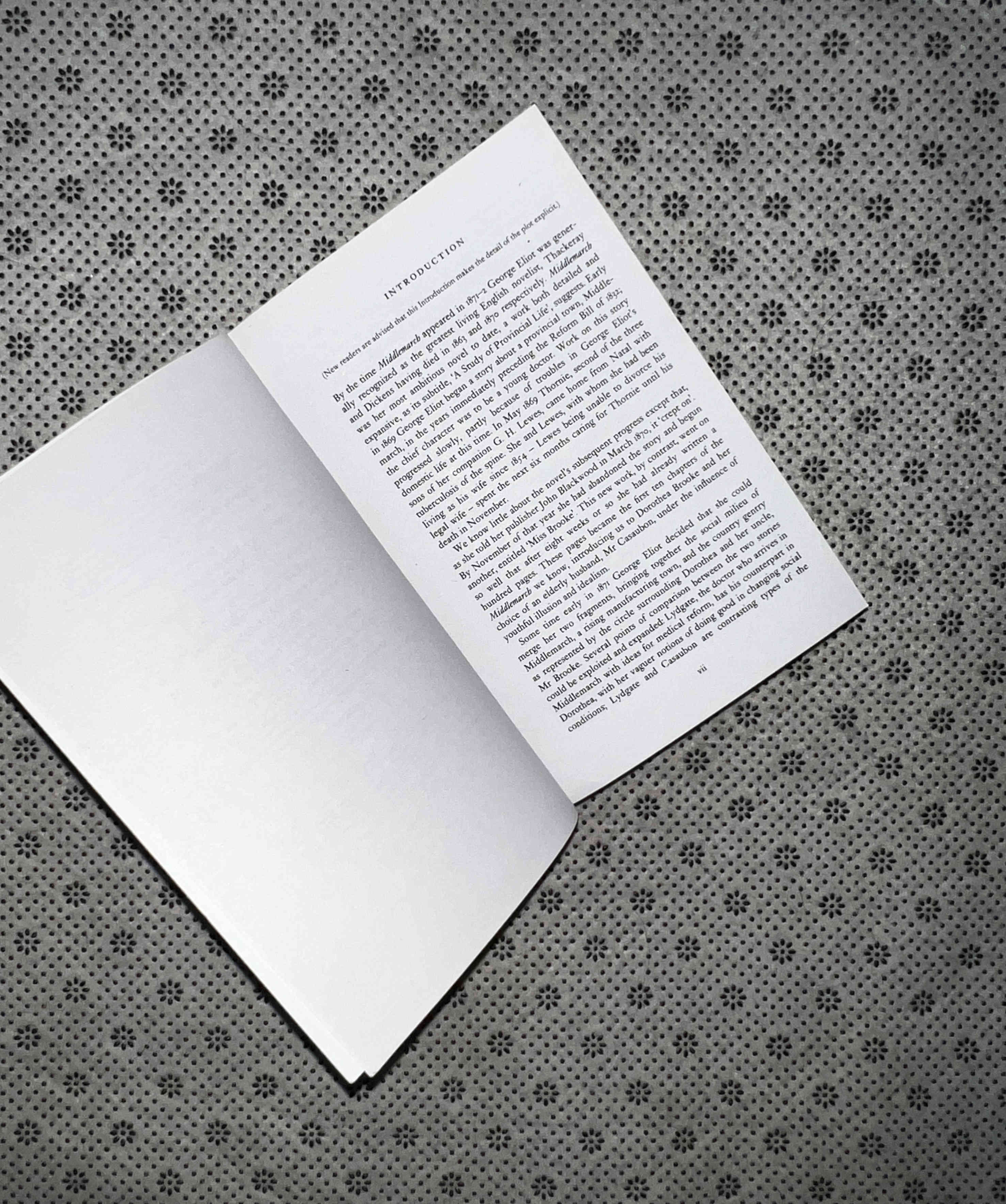MIDDLEMARCH by George Eliot