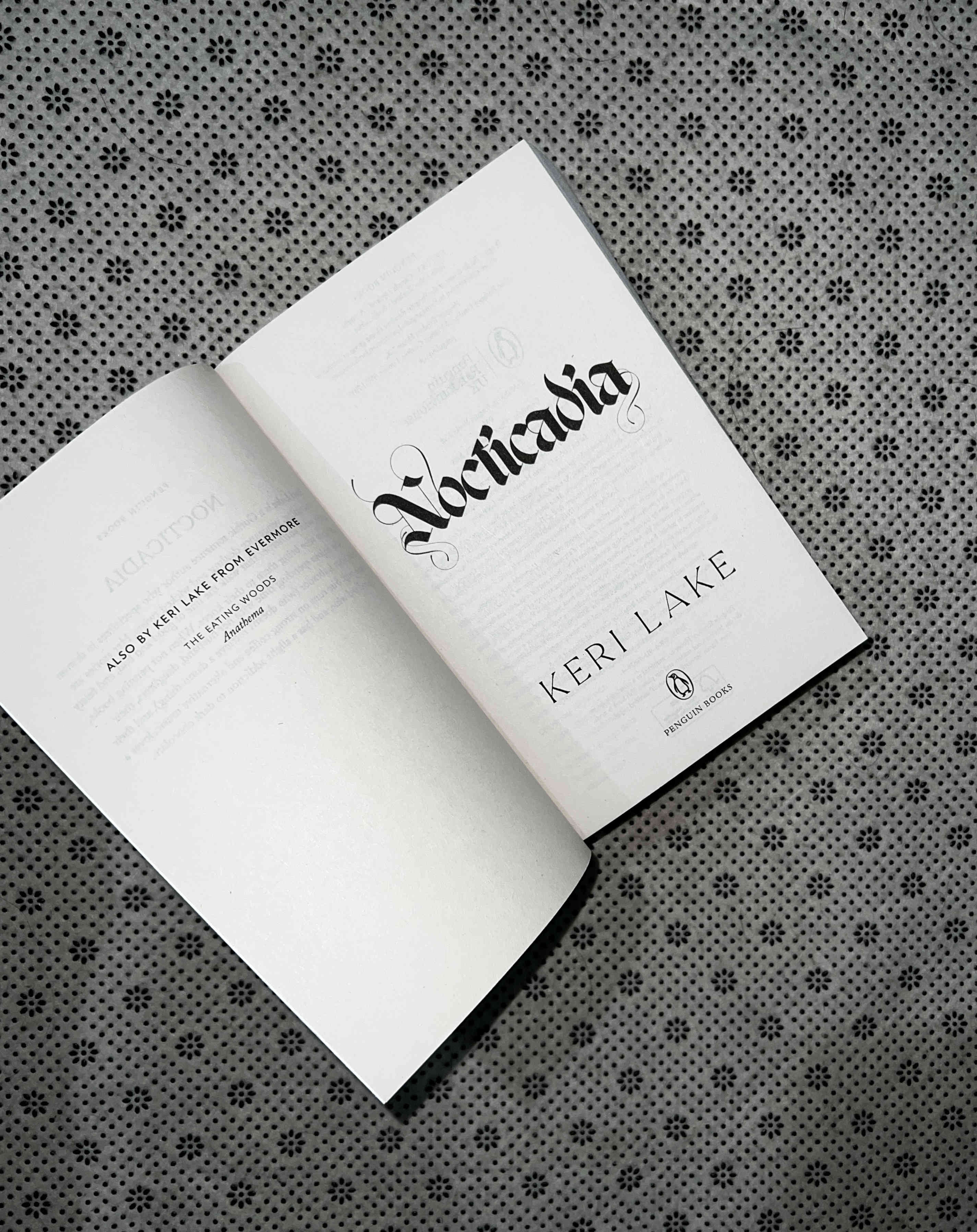 NOCTICADIA by Keri Lake
