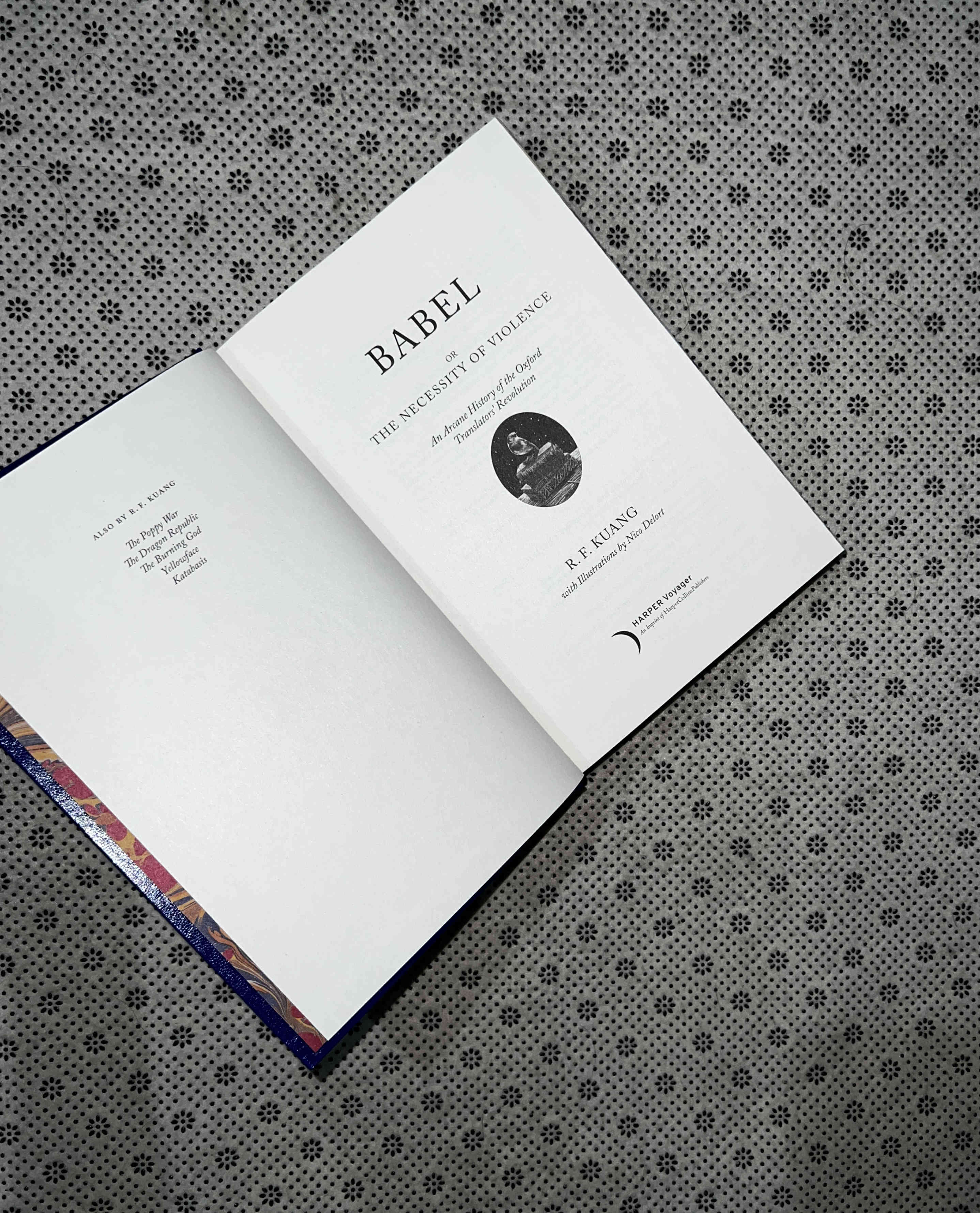 BABEL (Collector's Edition) by R. F. Kuang