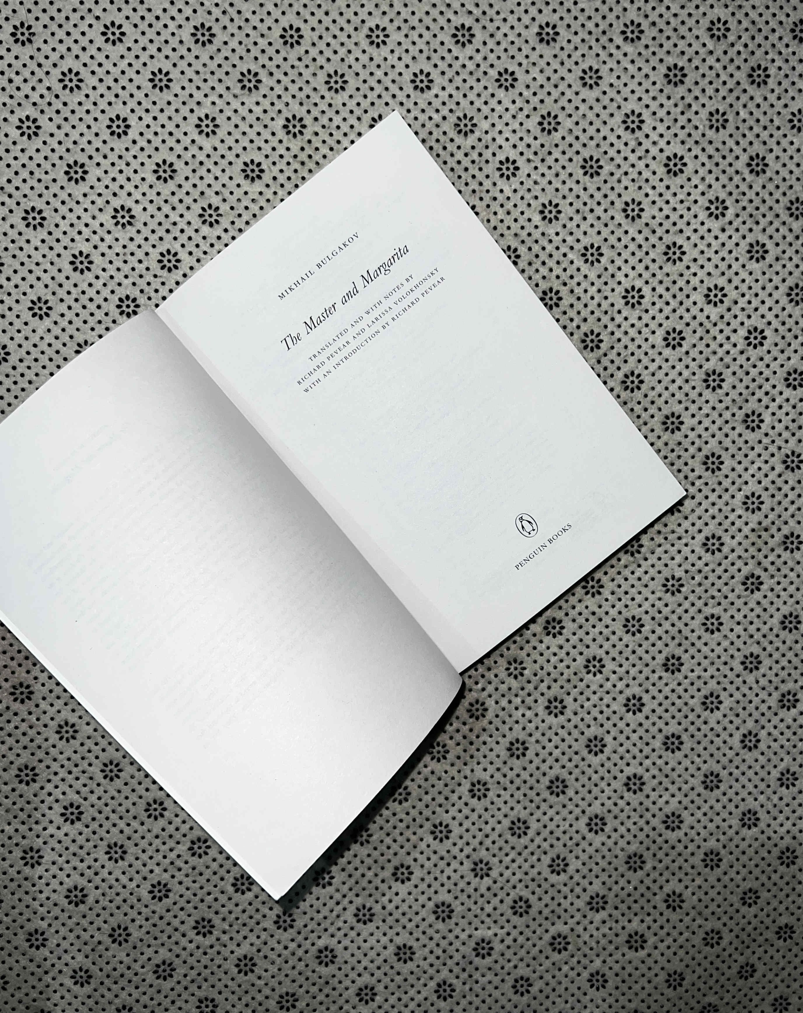 THE MASTER AND MARGARITA by Mikhail Bulgakov